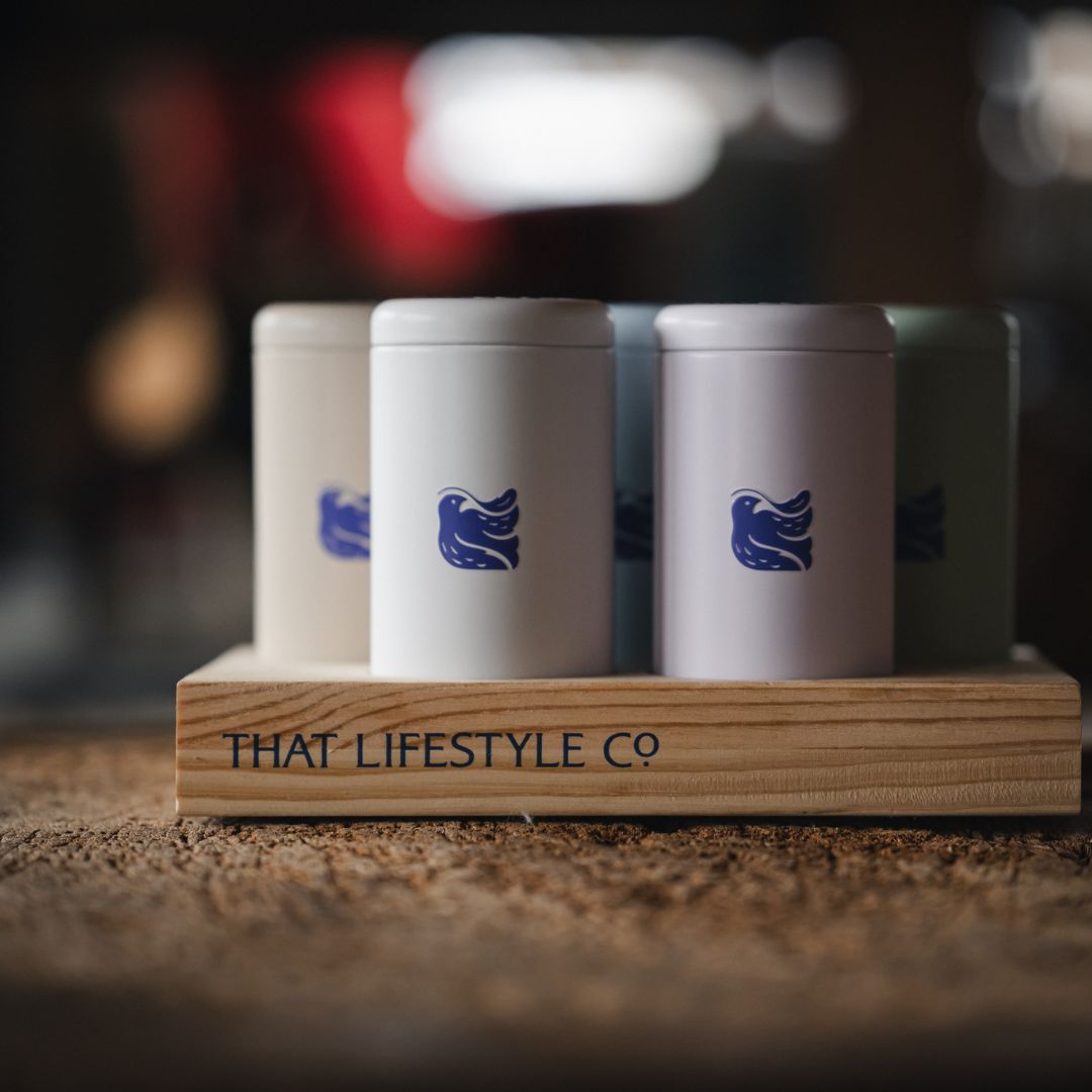 Create your own tea selection - Organic Swiss Herbal Collection including wooden display tray
