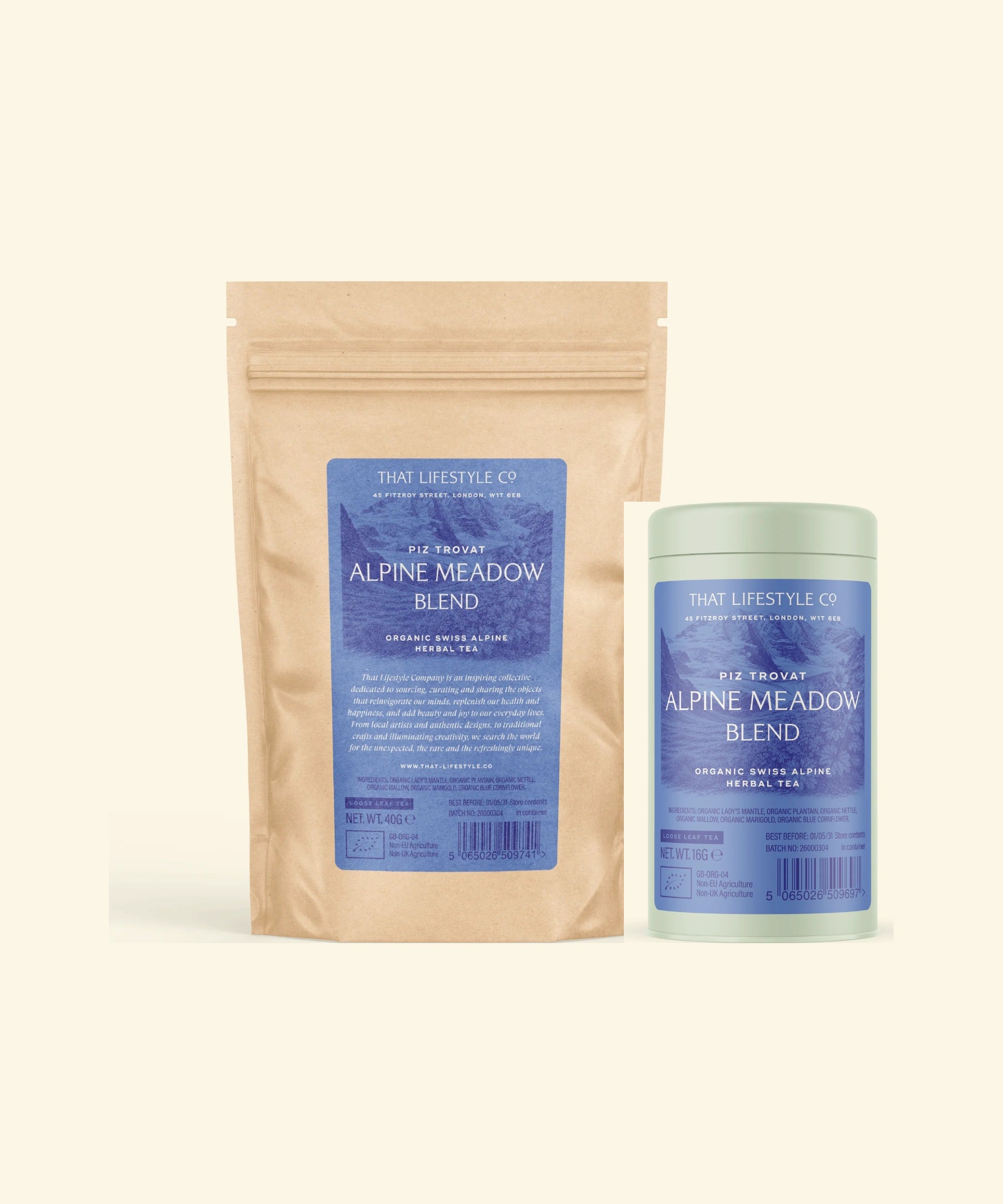Alpine Meadow Blend Loose Leaf Bundle - Tin & Refill