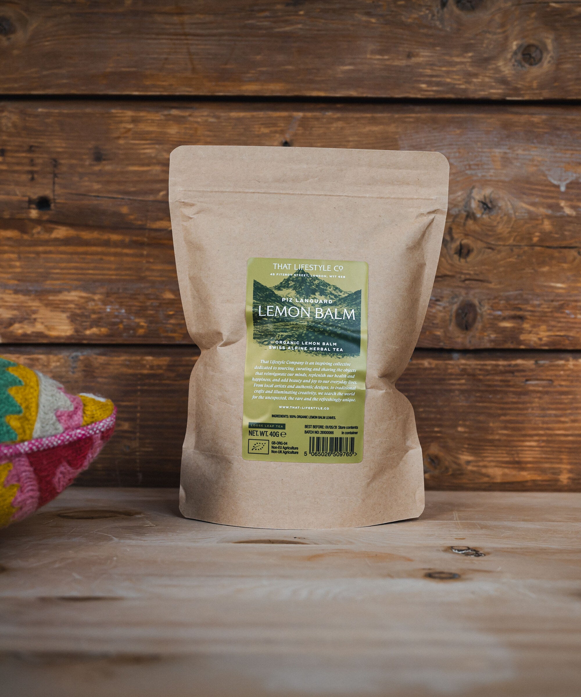 Alpine Lemon Balm Loose Leaf Bundle - Tin & Refill