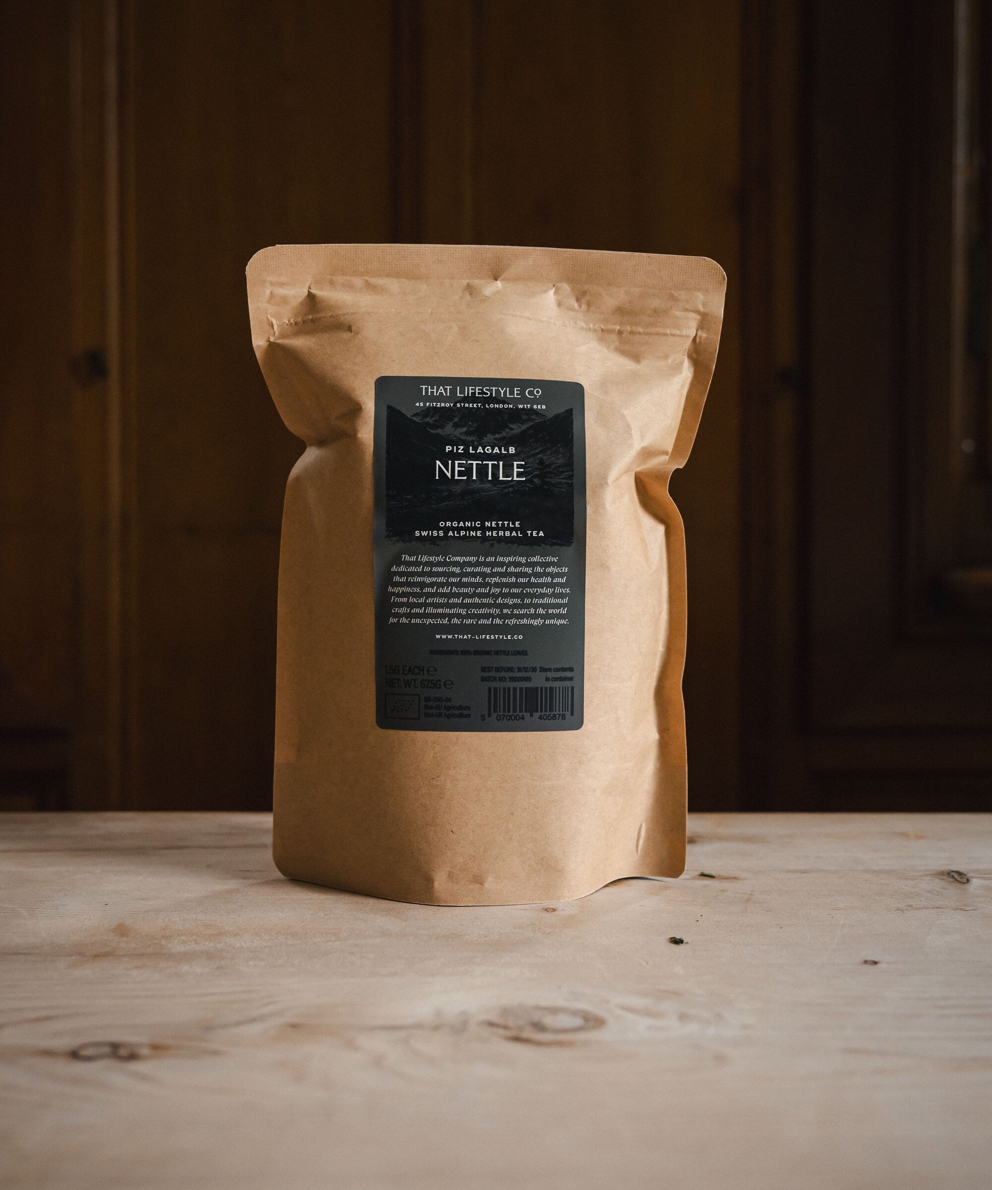 Té de ortiga orgánico — Recambio de 45 bolsas