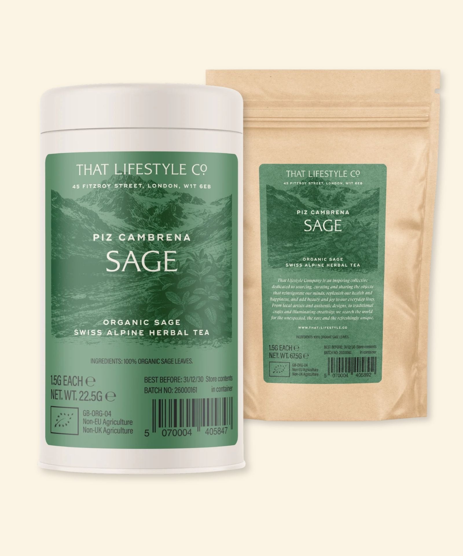 Alpine Sage Herbal Tea Bundle - 60 Bags