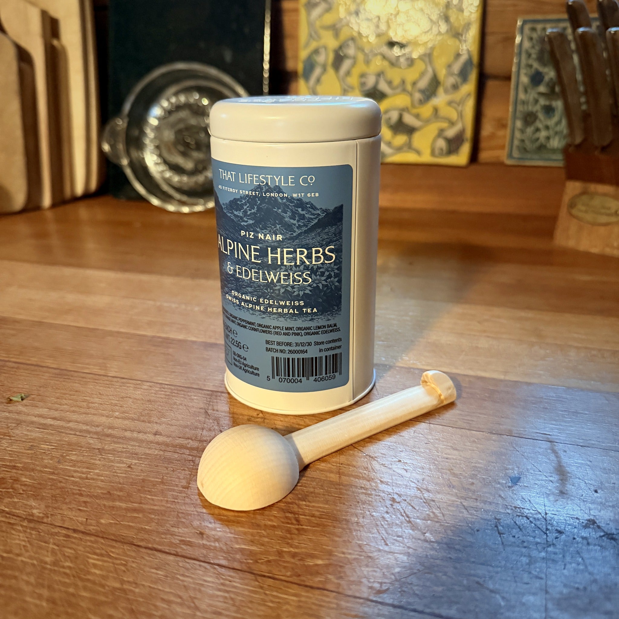 Engadine Arven Wood Tea Measuring Spoon
