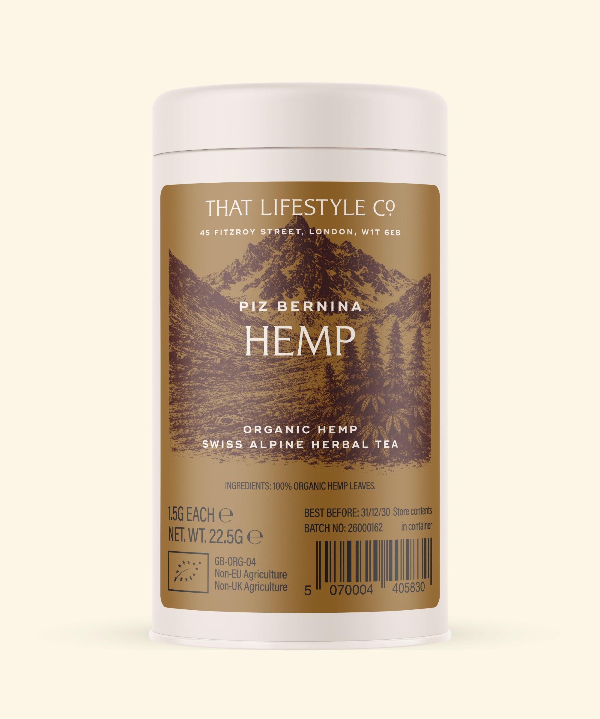 Organic Alpine Hemp — 15 Bags