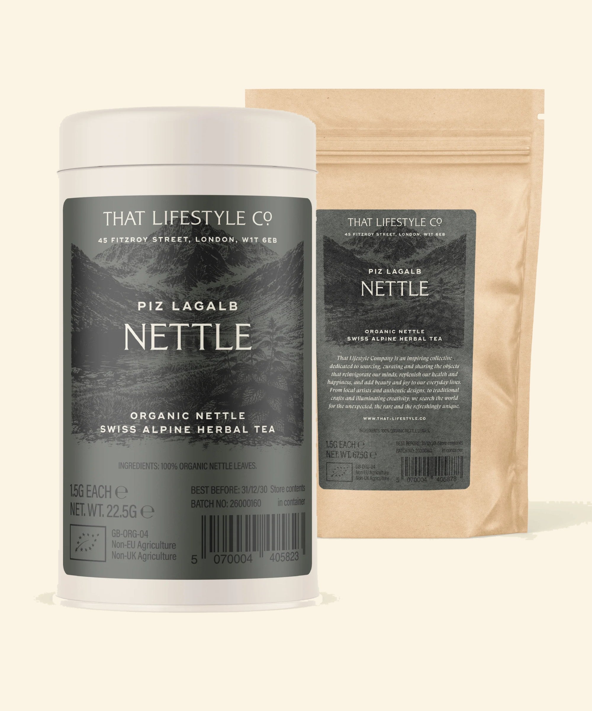 Alpine Nettle Herbal Tea Bundle - 60 Bags