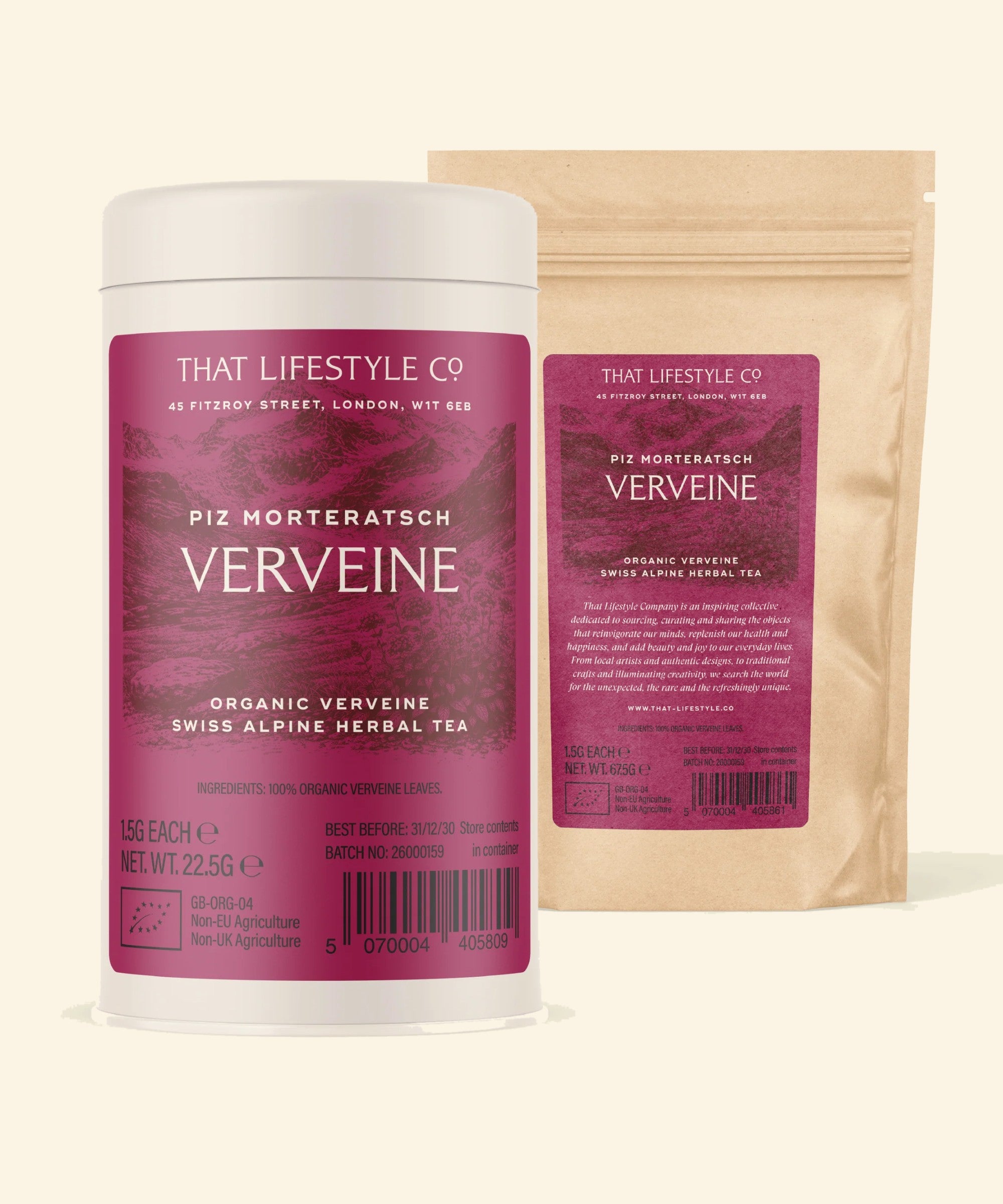 Alpine Verveine Herbal Tea Bundle - 60 Bags