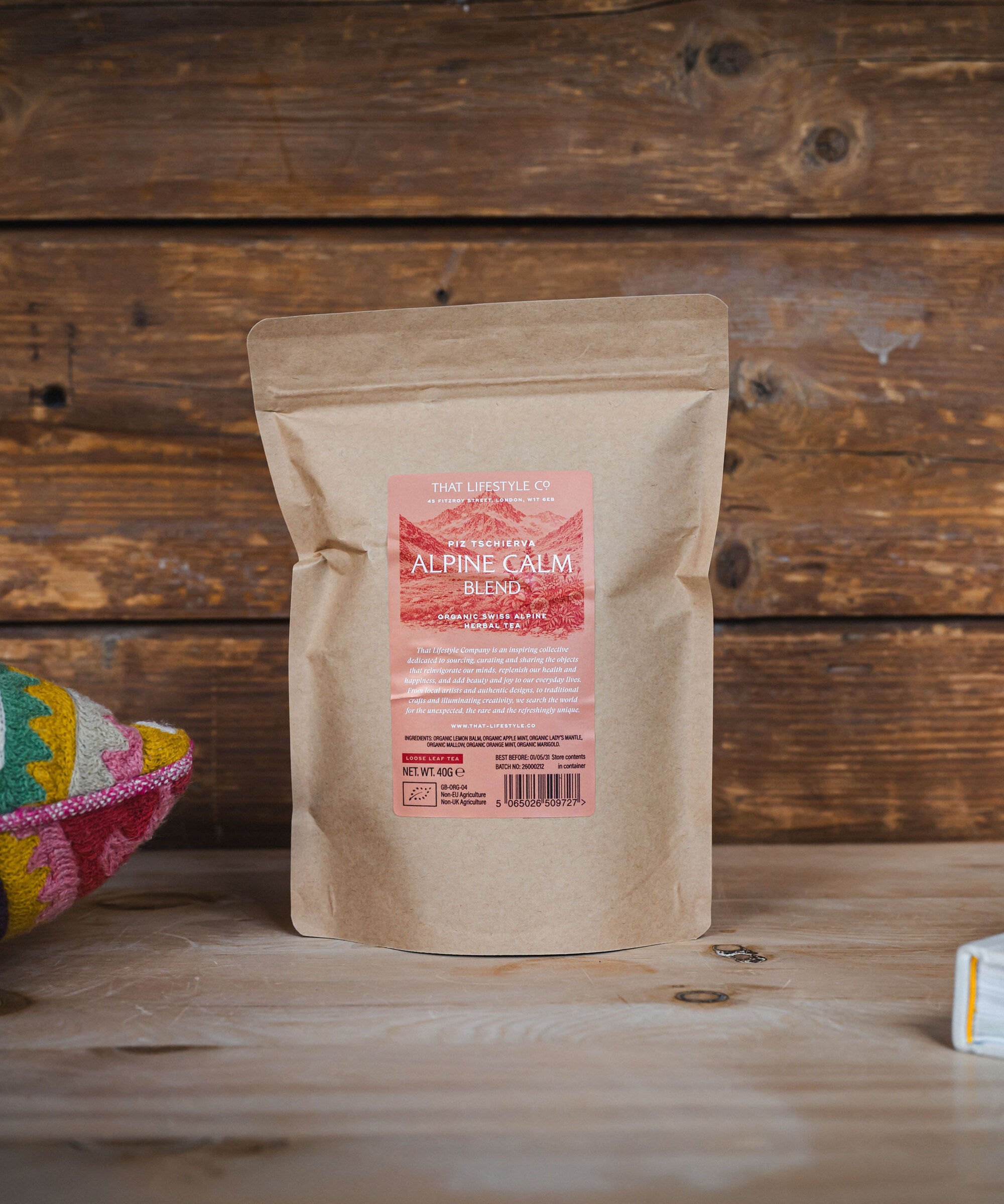Alpine Calm Blend Loose Leaf Bundle - Tin & Refill