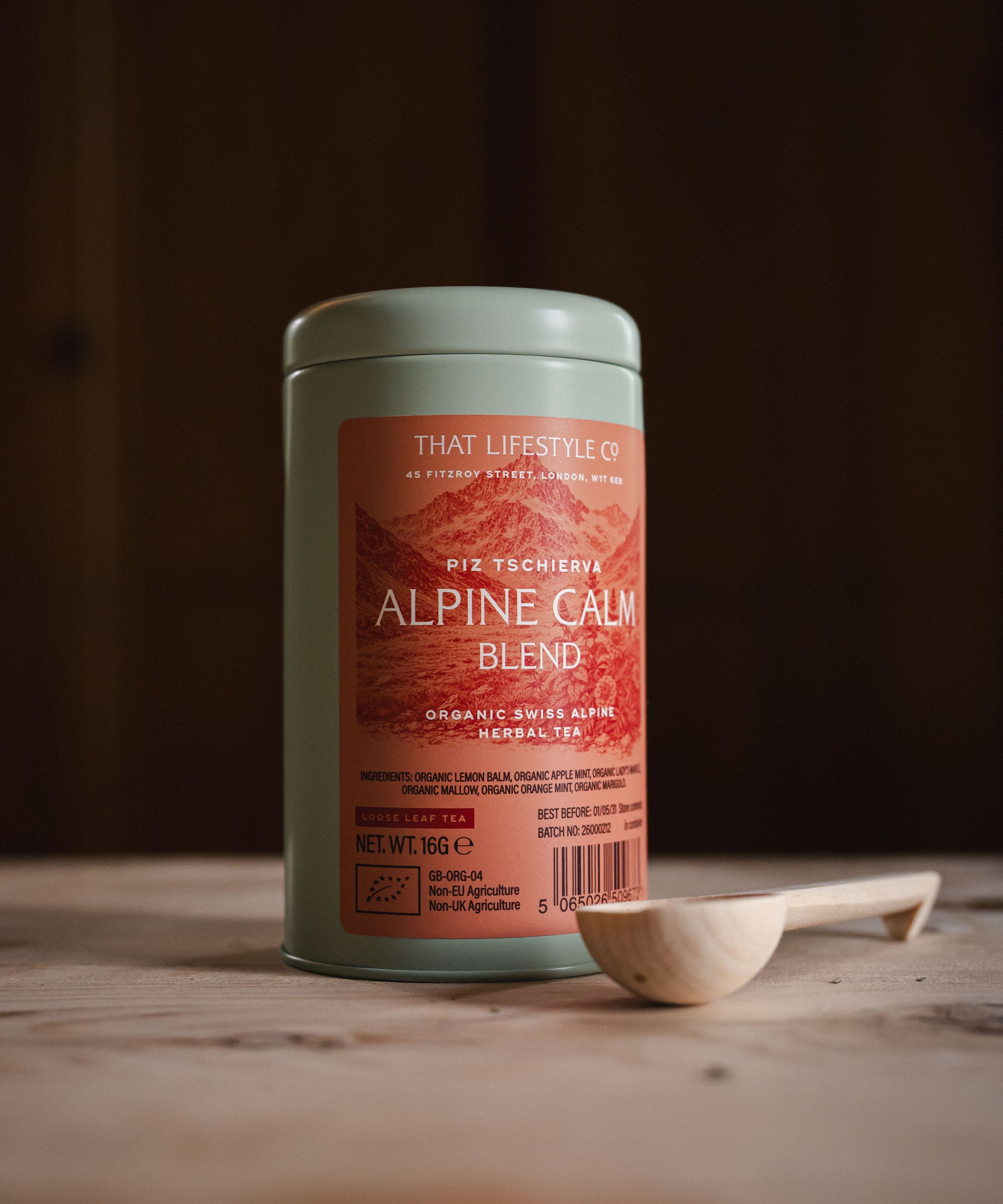 Alpine Calm Blend Loose Leaf Bundle - Tin & Refill