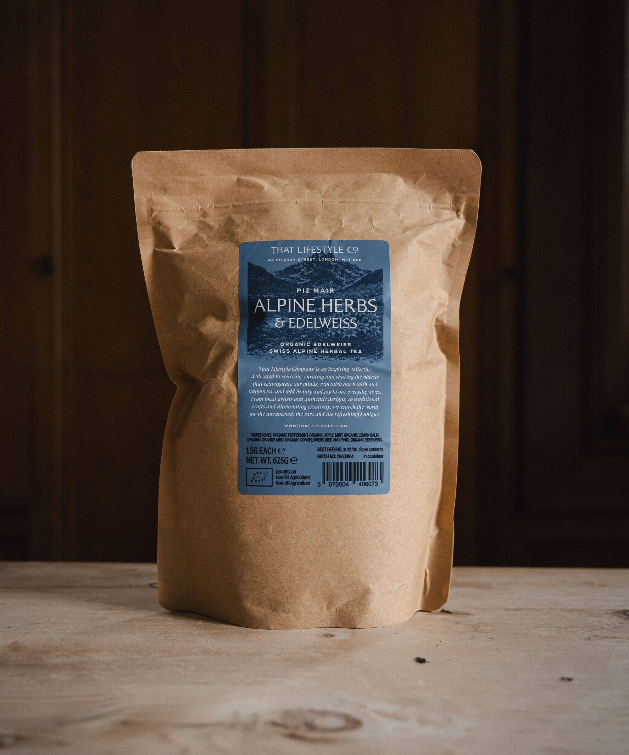 Té de Ortiga Orgánico — 15 Bolsas 